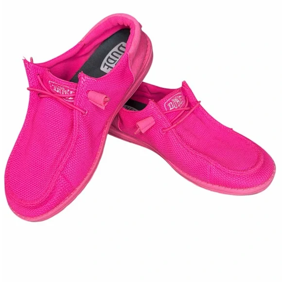 Hey Dude Wendy Funk Mono in Electric Pink - Picture 4 of 6